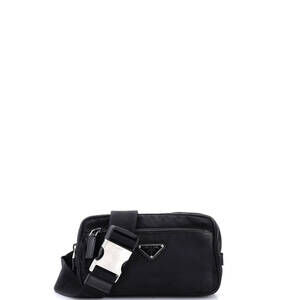 Prada Small Zip Waist Bag Tessuto